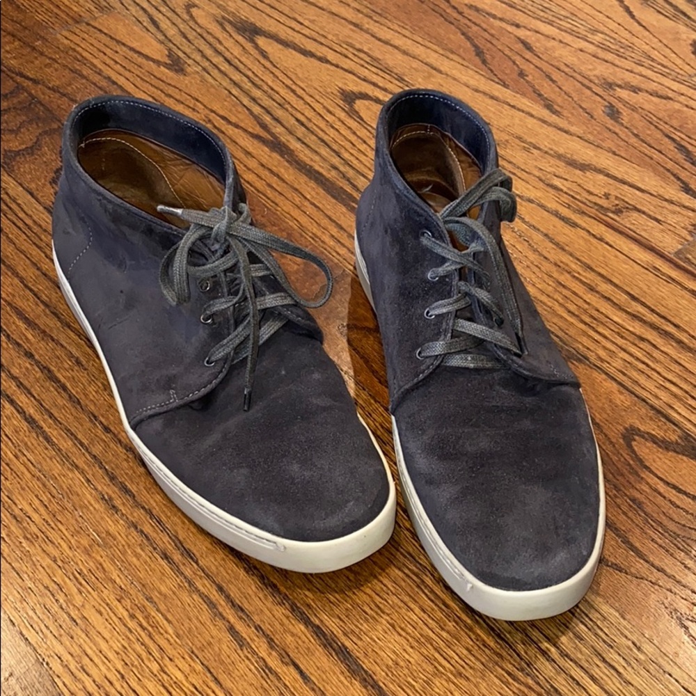 Rag and Bone grey suede sneakers